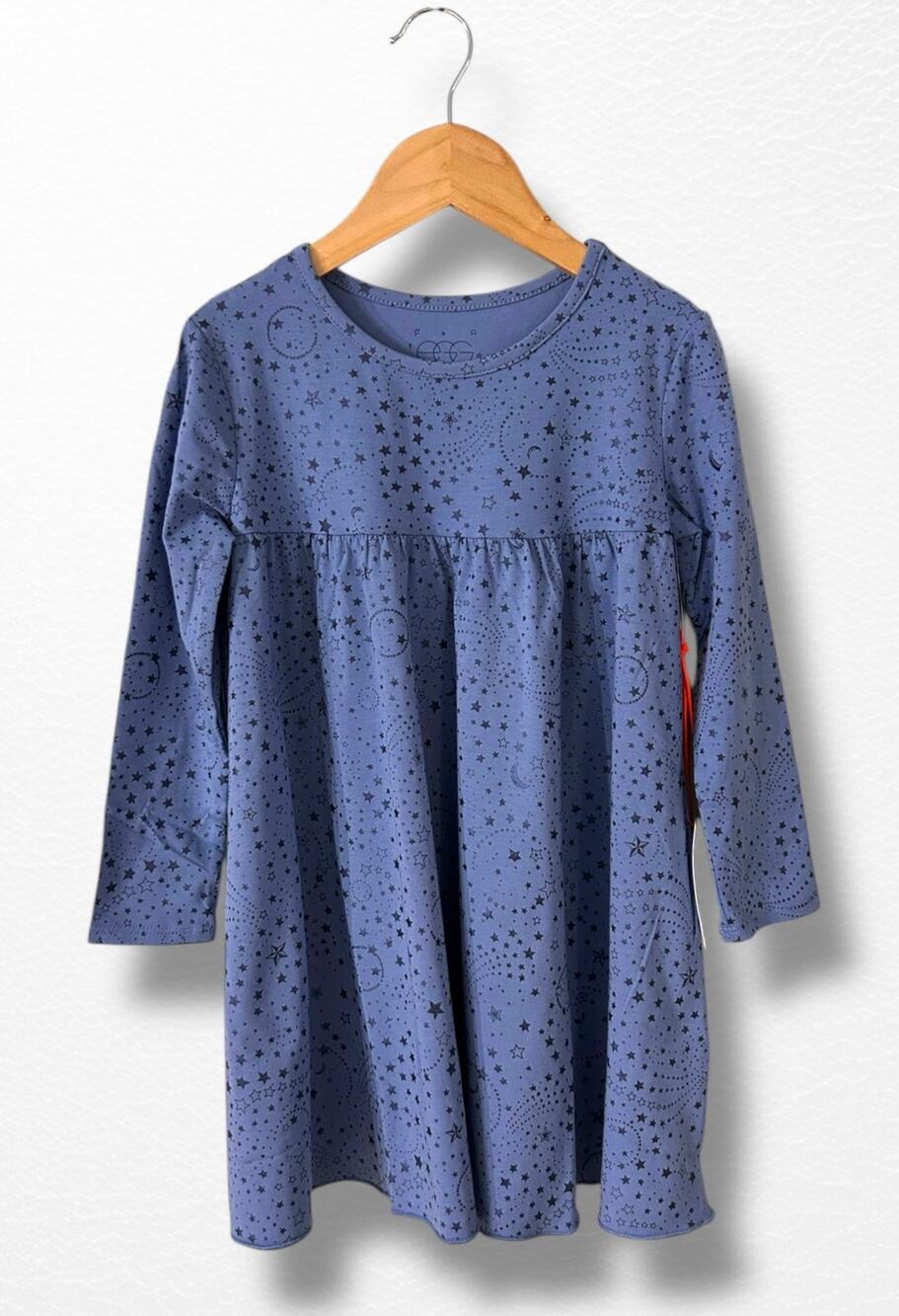 NWT Egg New York Blue Stars Anna Dress, Size 6